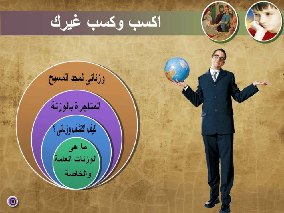 وزناتي لمجد المسيح - منهج أولى ثانوي