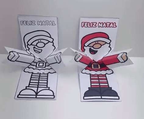 كارت سانتا للكريسماس | مدينة الخدام - أفكار وأنشطة مدارس الأحد