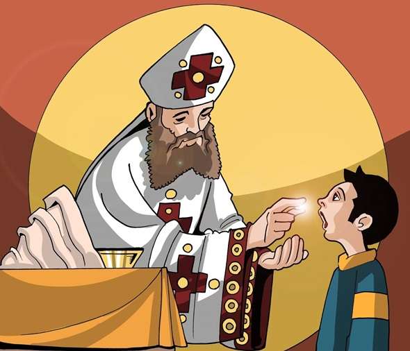 شرح طقس القداس للأطفال - مدينة الخدام - أفكار مدارس الأحد 